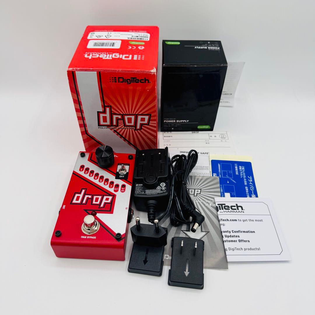 【美品】DigiTech drop ドロップ ACアダプタ付き