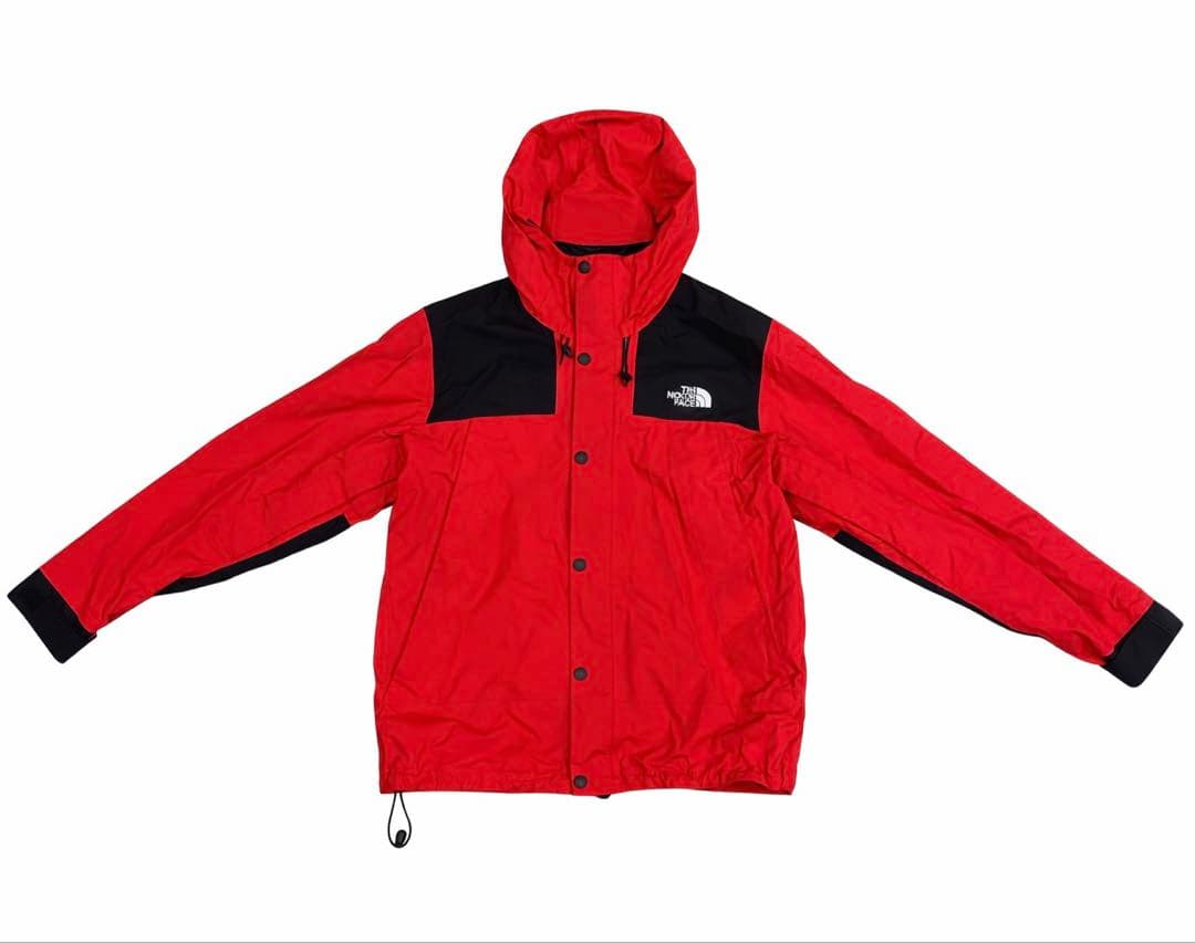 The North Face マウンテンパーカー レッド/ブラック - メルカリ