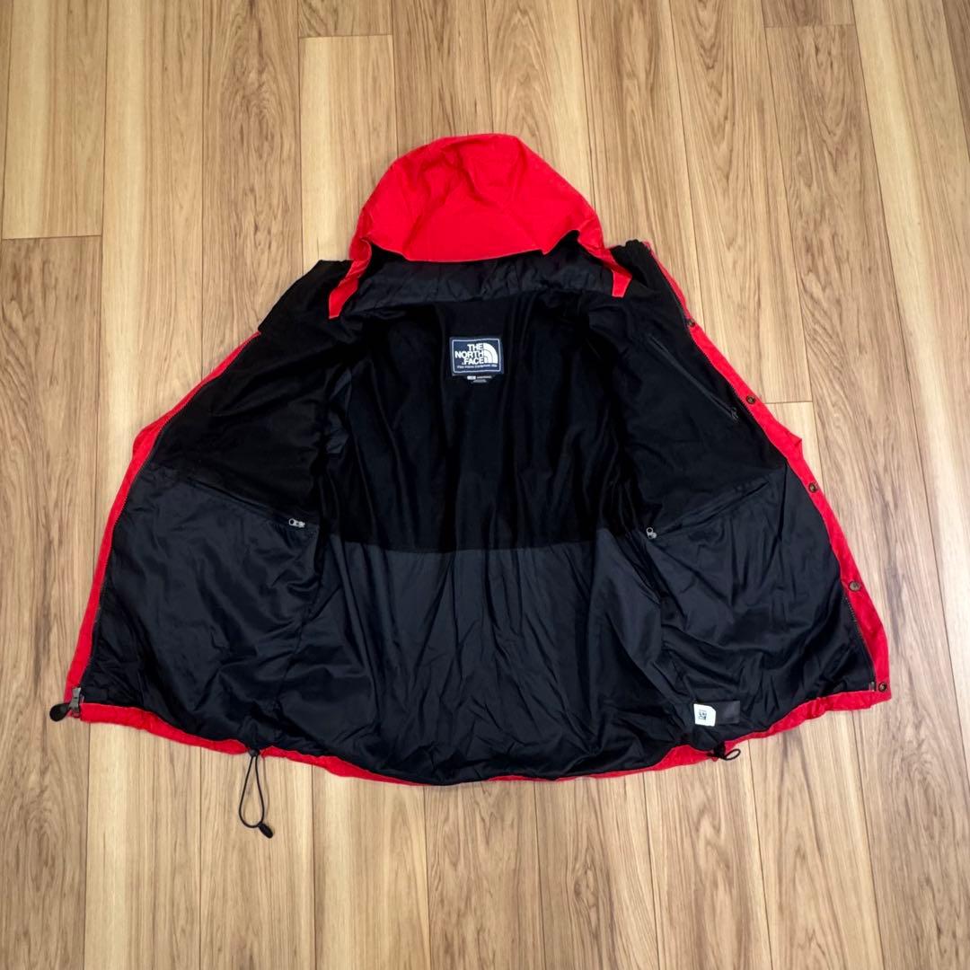 The North Face マウンテンパーカー レッド/ブラック - メルカリ