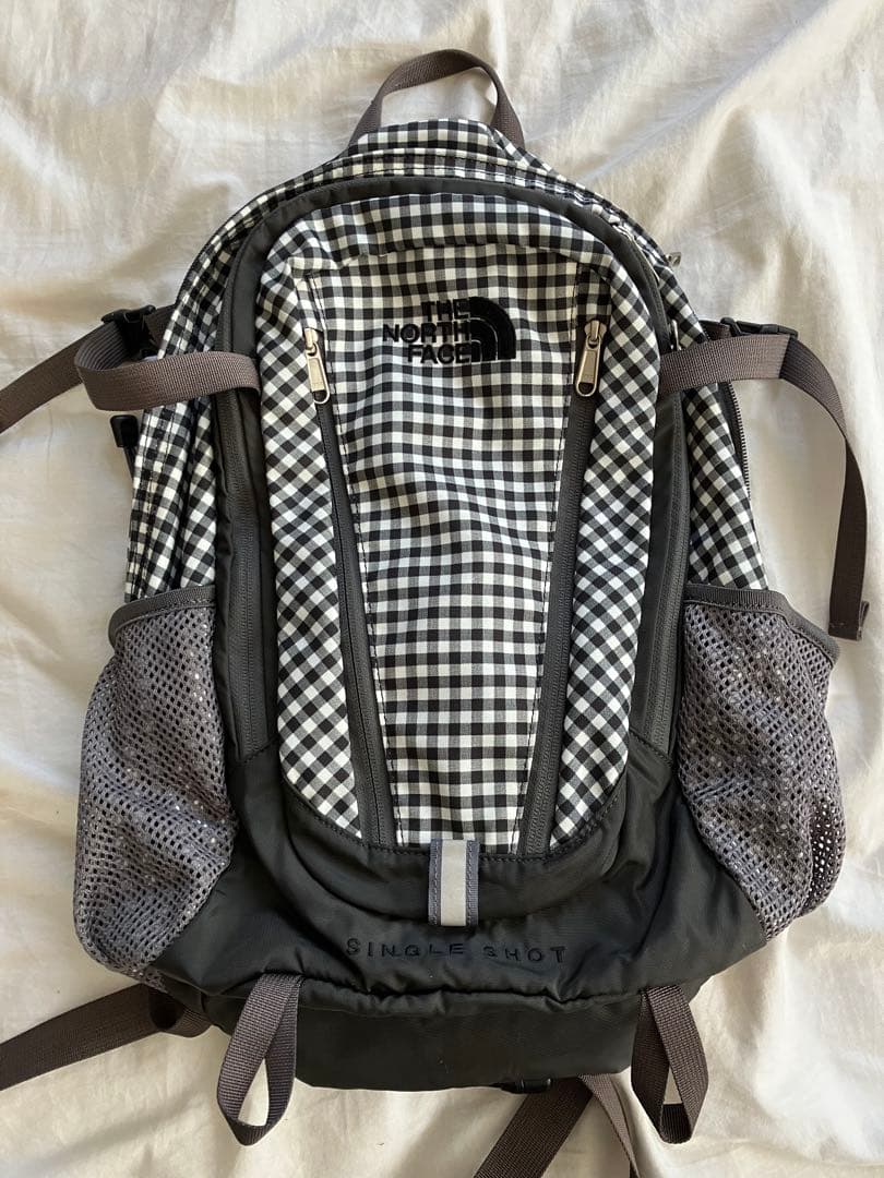 ノースフェイス　リュック　バックパック　ギンガムチェック　レディース