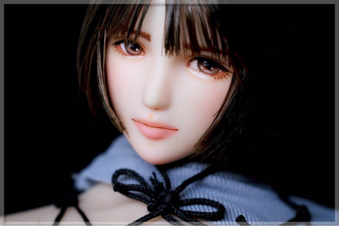 ♪♪ 1/6 　ドール カスタムドールヘッド　1738　栞瑠(しえる)　♪♪