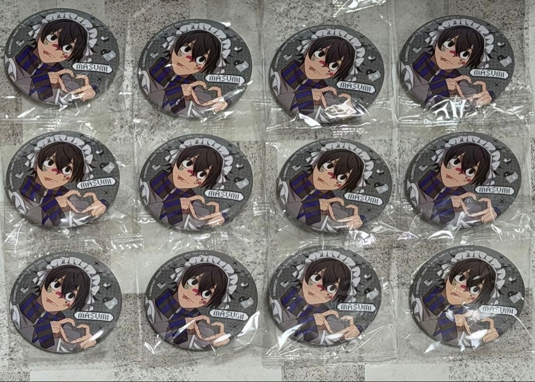 淀川真澄 桃源暗鬼 ジャージメイド 缶バッジ 新品未開封