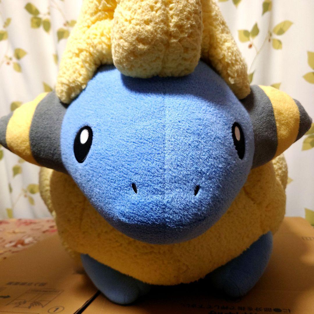 ポケモンセンター　オリジナル　等身大メリープ　ぬいぐるみ 等身大 メリープ ポケモンセンター ぬいぐるみ 五周年｜Yahoo!フリマ