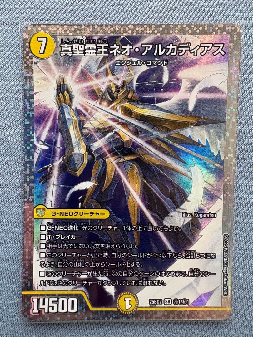 真聖霊王ネオ・アルカディアス【SR】25BD2秘1/秘1 真聖霊王ネオ・アルカディアス [DM25BD2 秘1/秘1] | トレカカク
