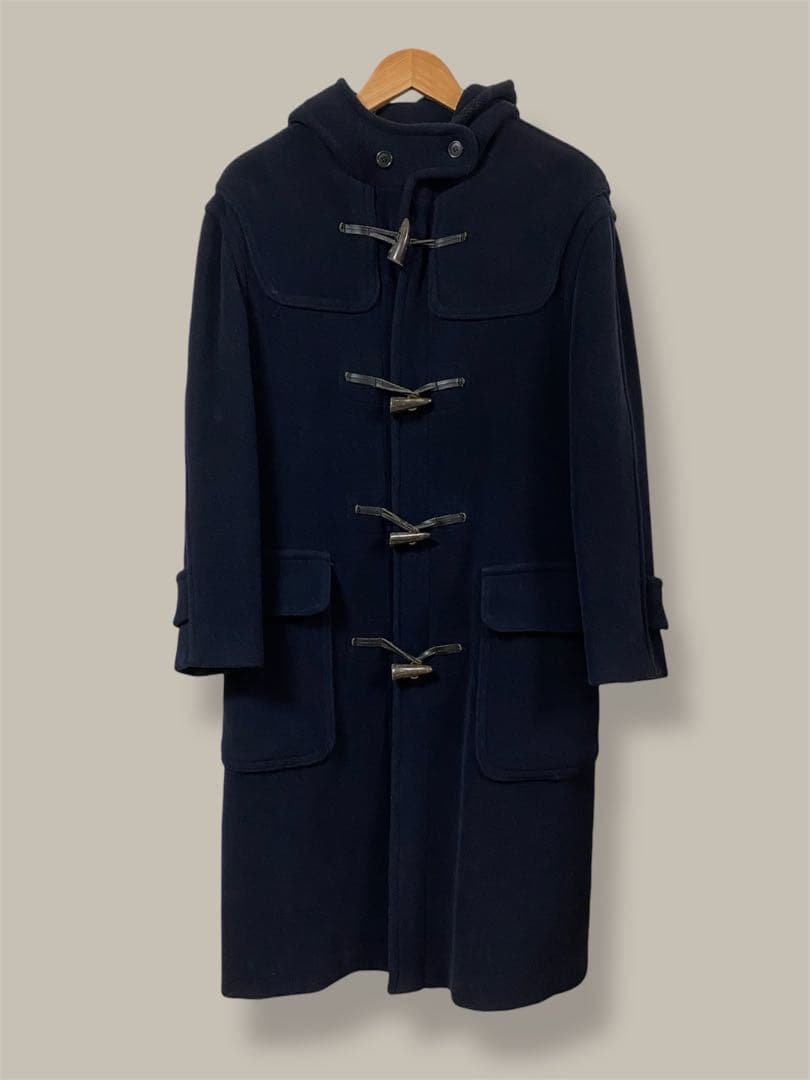 90s GLOVERALL ウール ダッフルコート　　キングストン 紺 一生モノとの出会い、90sグローバーオールのダッフルコート