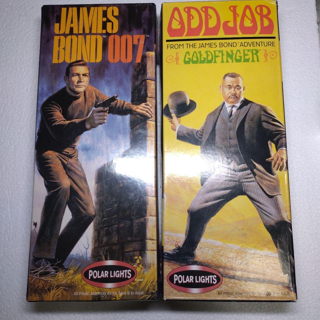 ジェームズ・ボンド　オッドジョブ　プラモデル２個セット　ポーラライツ
