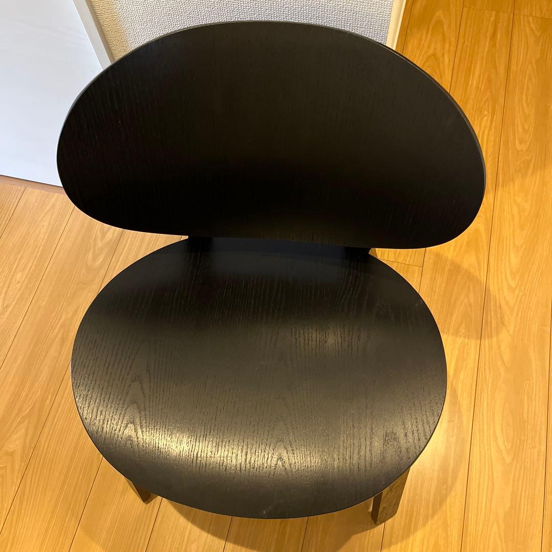 IKEAフローセット　ブラック椅子