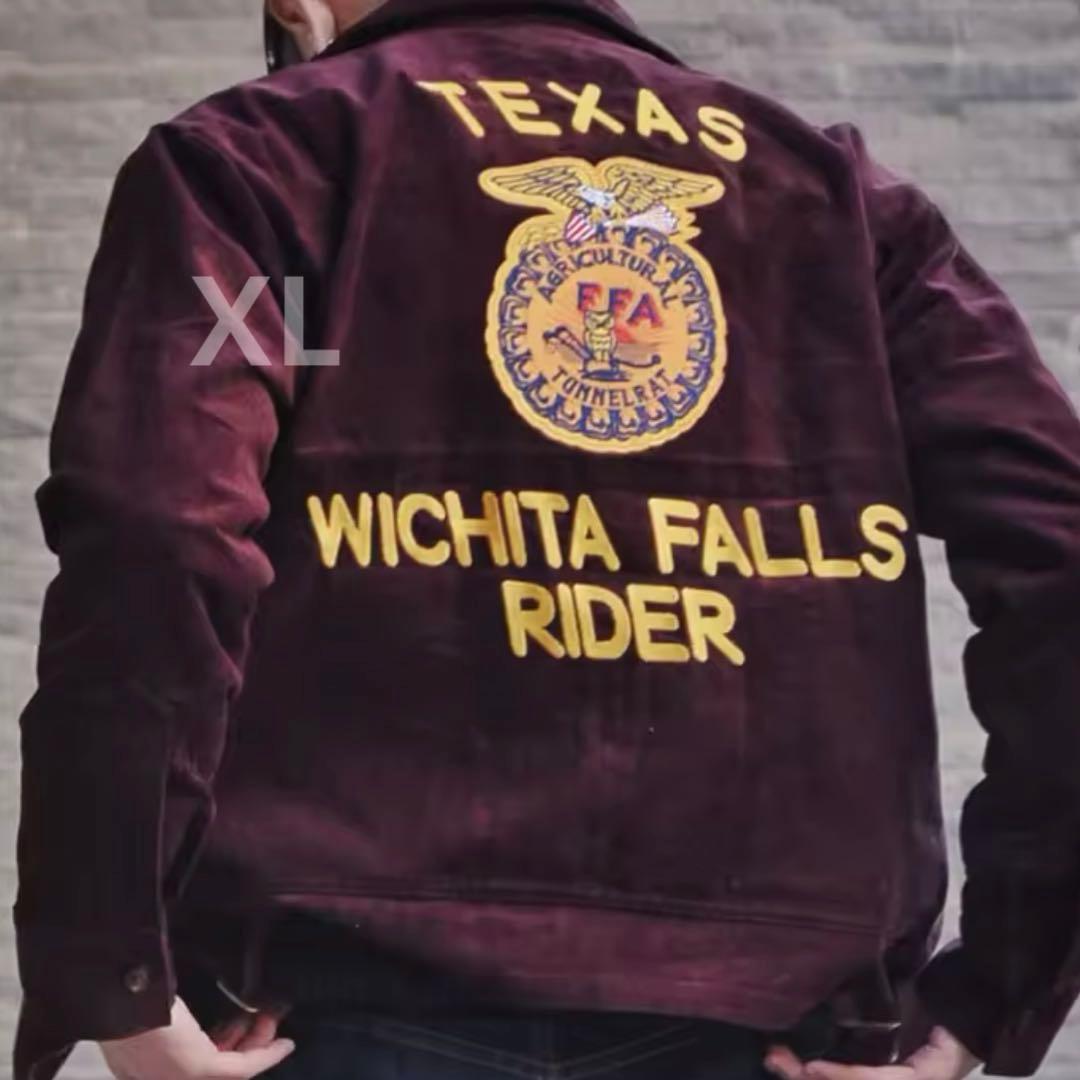 【最安】FFA復刻コーデュロイジャケット バーガンディＸＬ　当日出荷