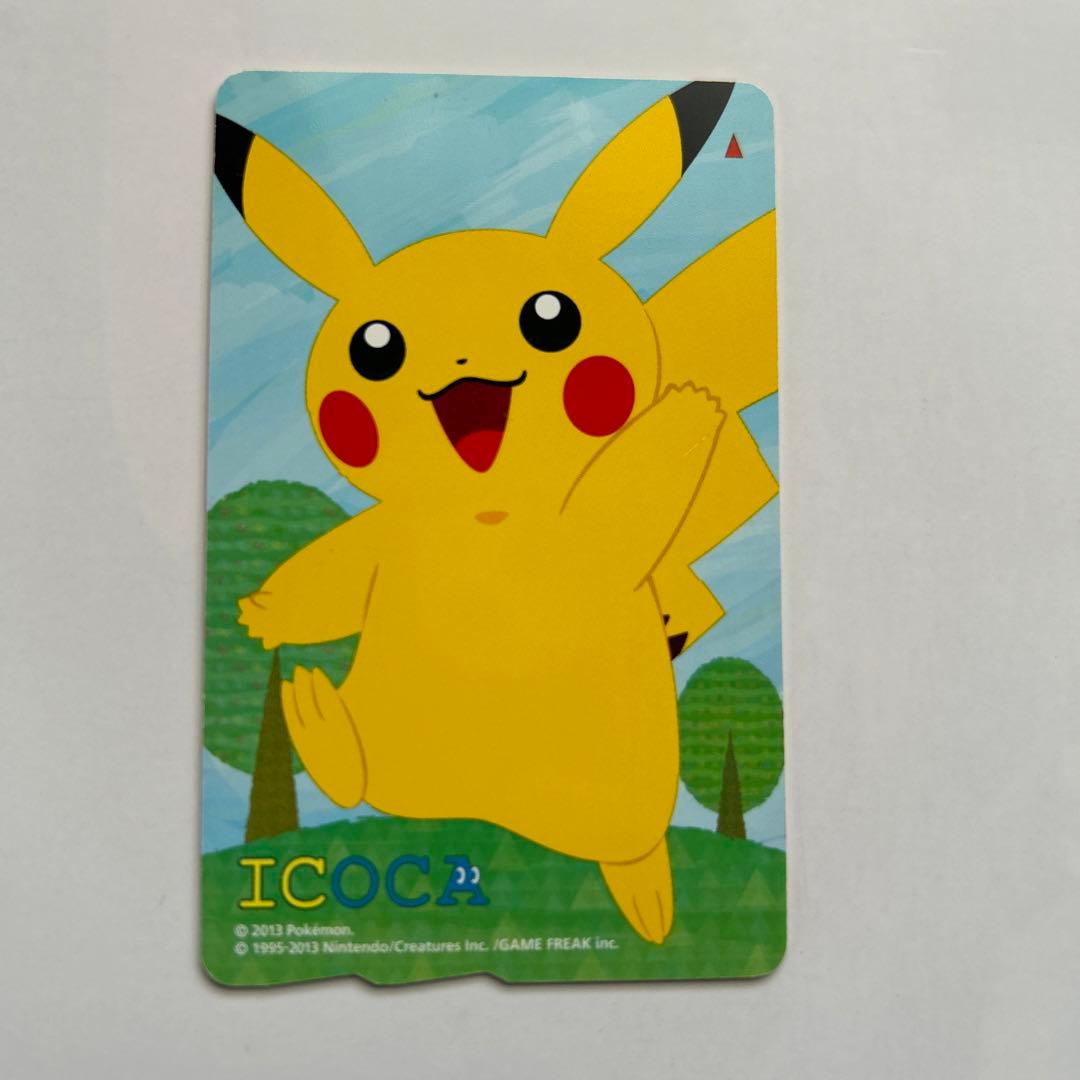 ICOCAポケモン ピカチュウ記念カードA - メルカリ