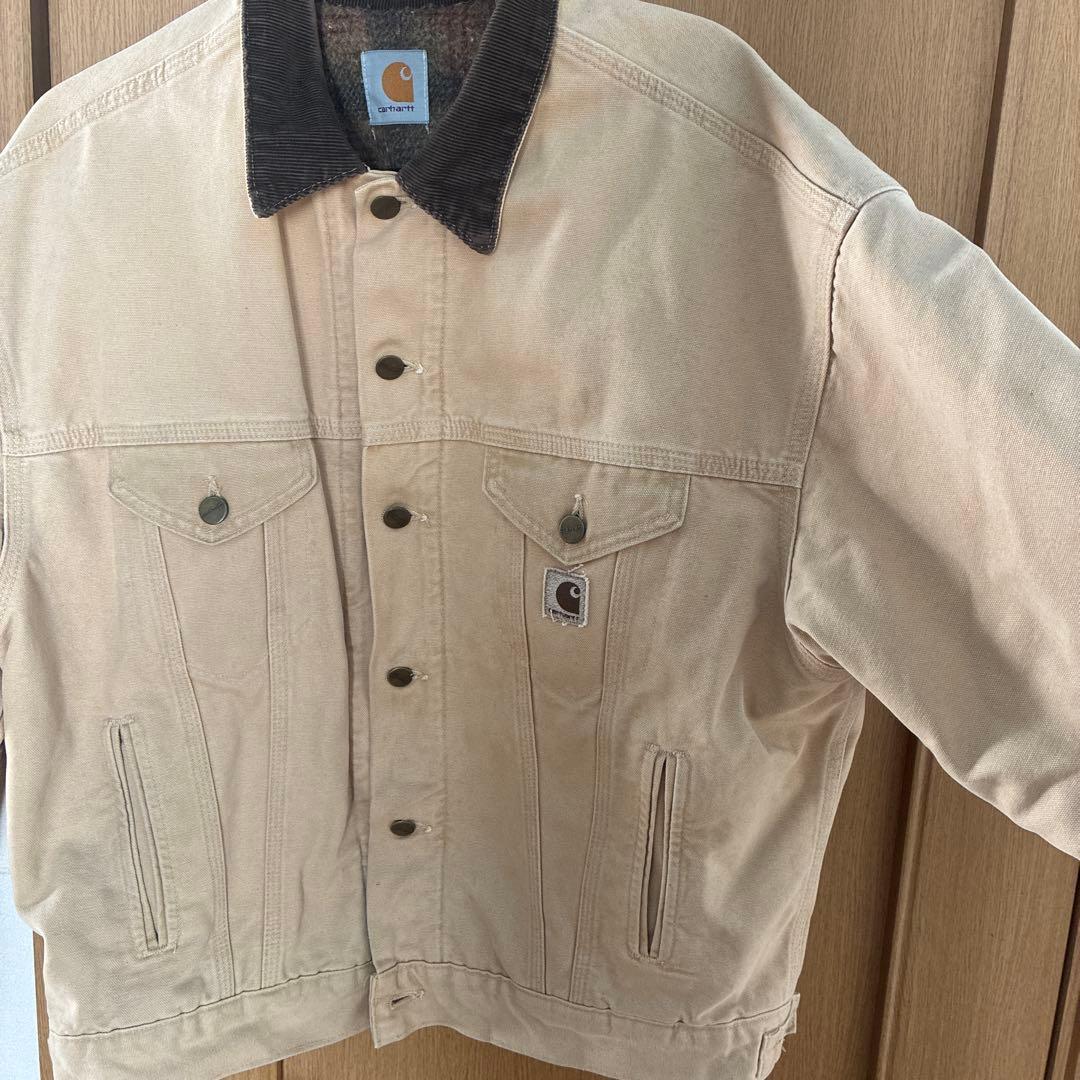Carhartt ベージュカジュアルジャケット