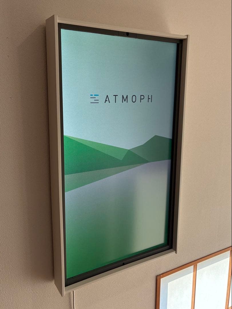 ★☆美品 Atmoph Window 2 Basic 白枠 Atomoph☆★ レンタル] Atmoph (アトモフ) Window 2 [Basic] ホワイト - Rentio