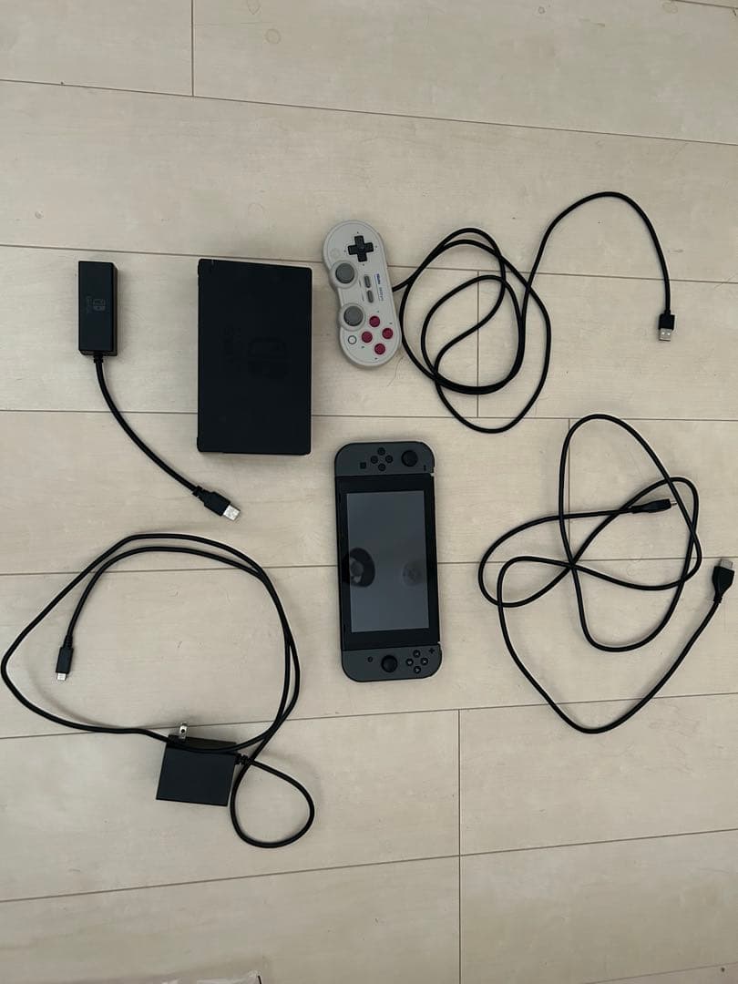 Nintendo Switch 本体 セット コントローラー、LANアダプタ付き