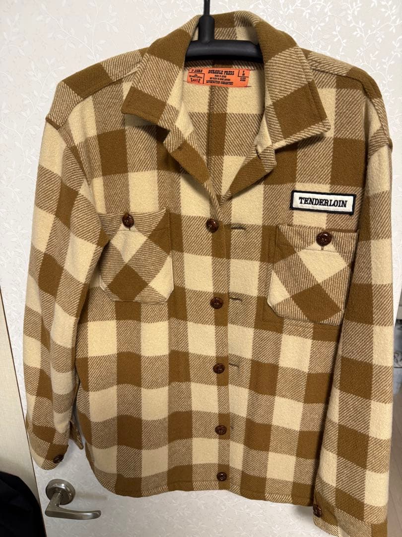 テンダーロイン　バッファロージャケット　ブラウン　L