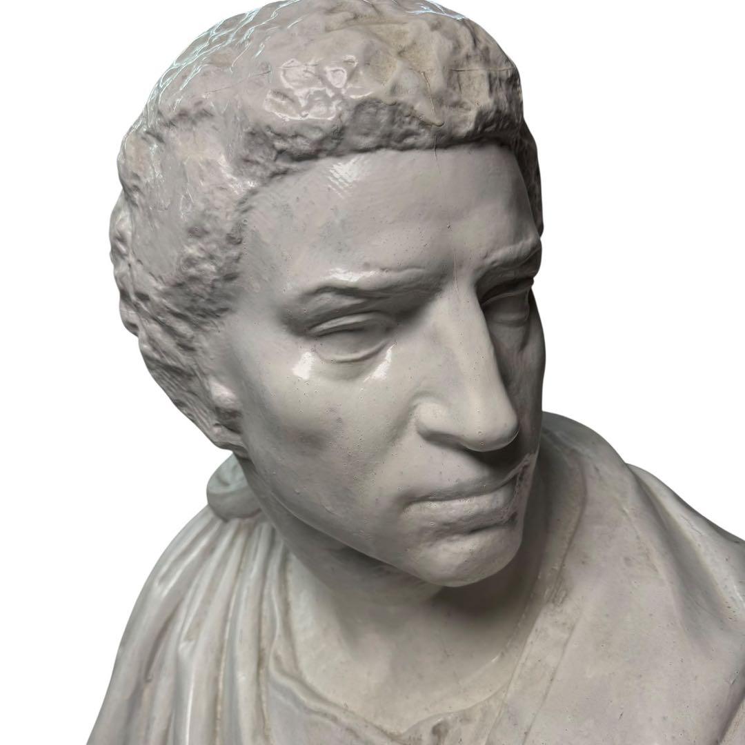 石膏像 ブルータス 胸像 デッサン用 - メルカリ