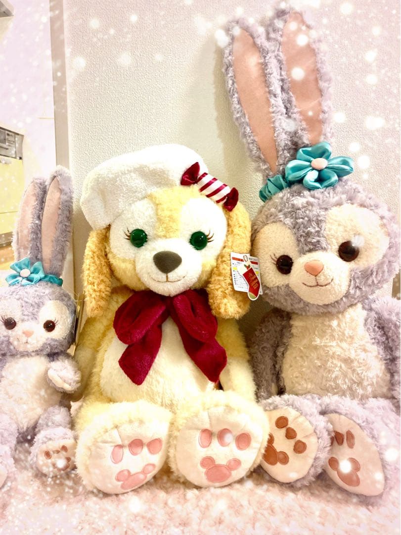 ☆Mサイズのクッキーアンとステラルー☆Sサイズのステラルー☆クリスマス☆