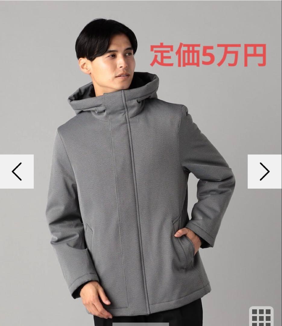 新品　コムサメン　中綿コート