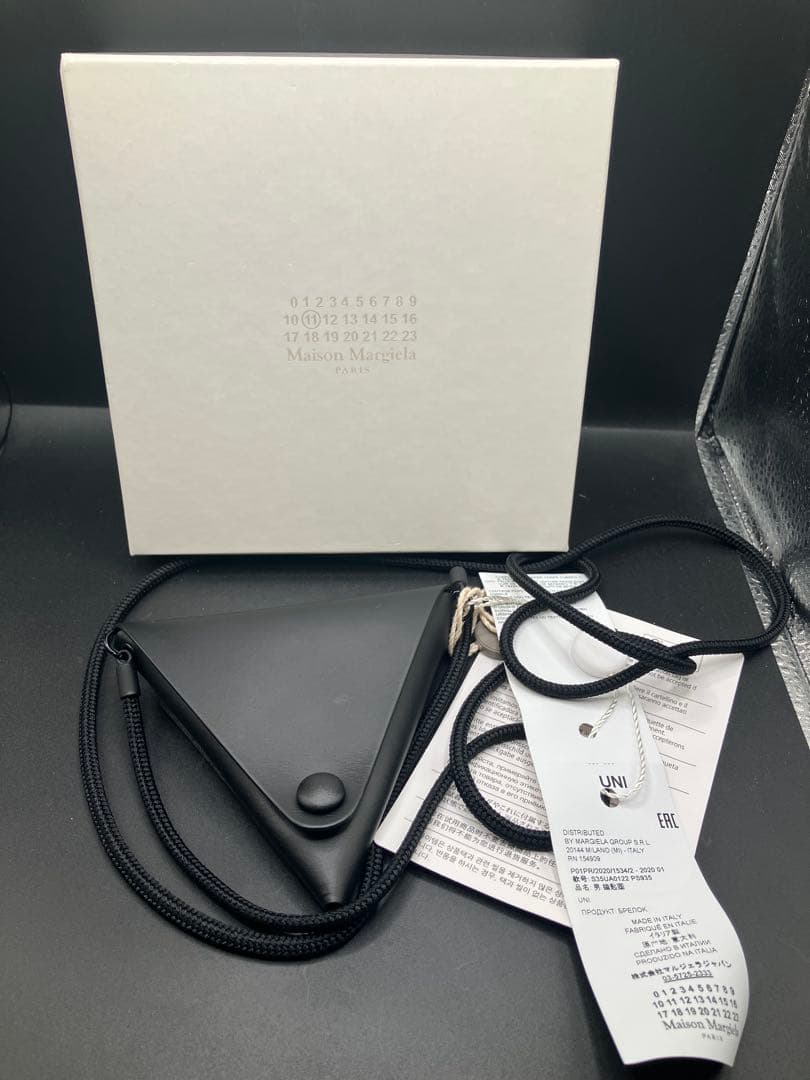 MY Maison Margiela マルジェラ トライアングルキーケース Maison Margiela（メゾンマルジェラ） キーケース キーホルダー