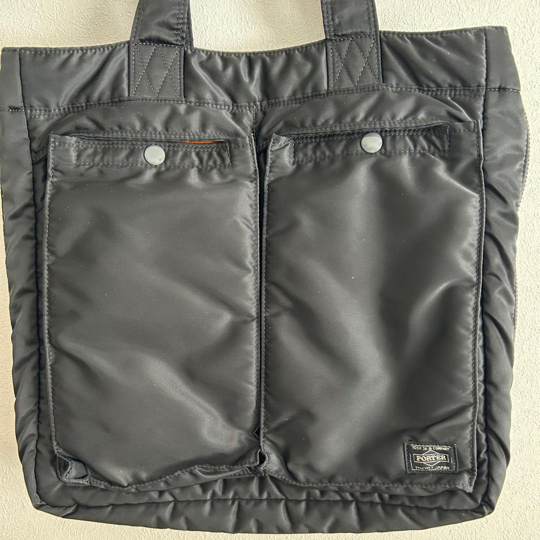 ポーター　タンカー　トートバック　黒