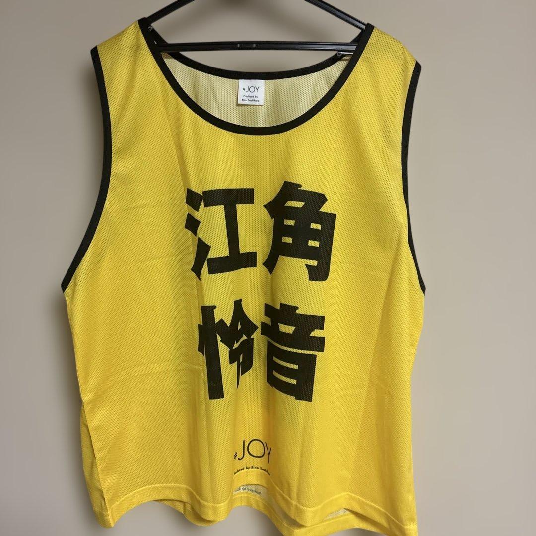 ≒JOY 江角怜音 公式2024年 ビブス ビックサイズ 1枚 ニアジョイ