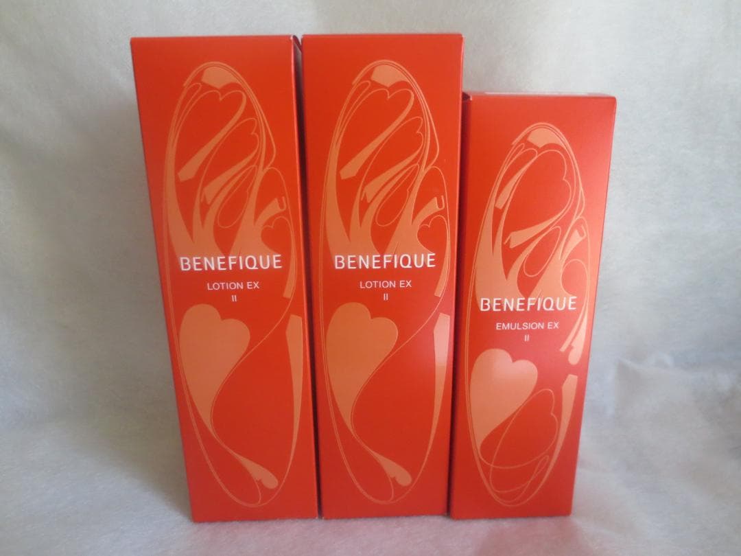 ベネフィーク ローションEXⅡ エマルジョンEXⅡ 化粧水2本 乳液1本