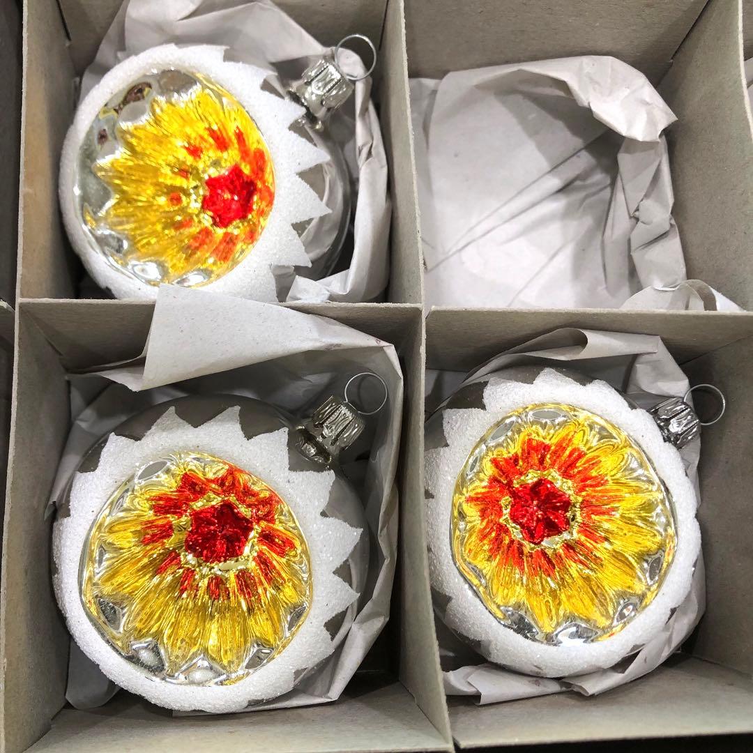 Kanaさま　ドイツ　7cm シルバーリフレクター　3個