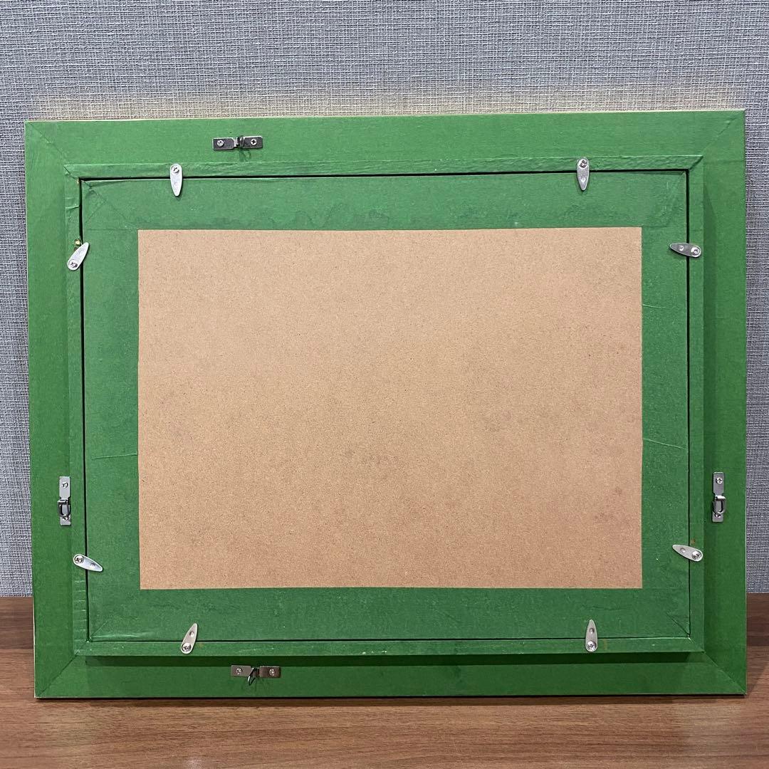 花】南 美穂子作 油彩画 金色フレーム付き - メルカリ