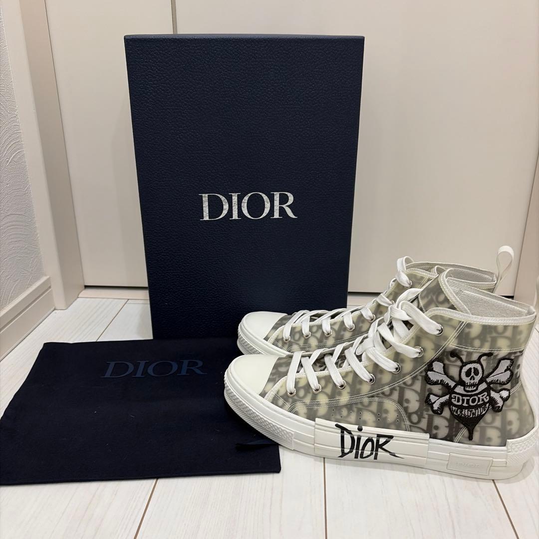 Dior×STUSSY/B23ハイカットスニーカー