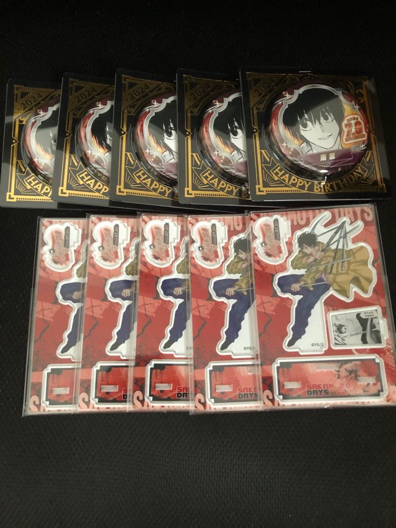サカモトデイズ　南雲　バースデイ缶バッジ 名場面ジオラマフィギュア 2024 サカモトデイズ 名場面ジオラマフィギュア バースデイ缶バッジ