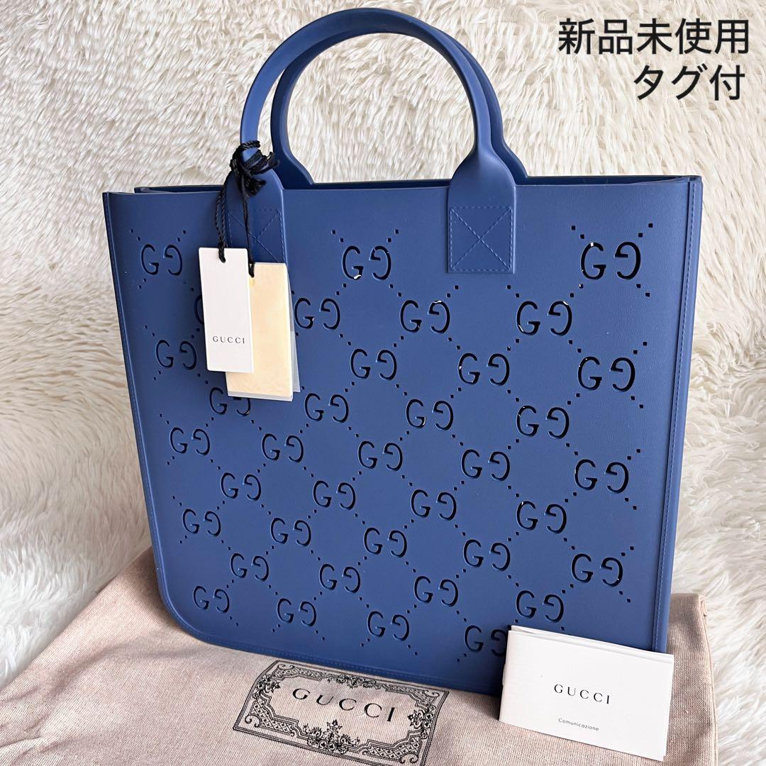 新品未使用✨GUCCI グッチ チルドレンズ GGラバー トートバッグ - メルカリ