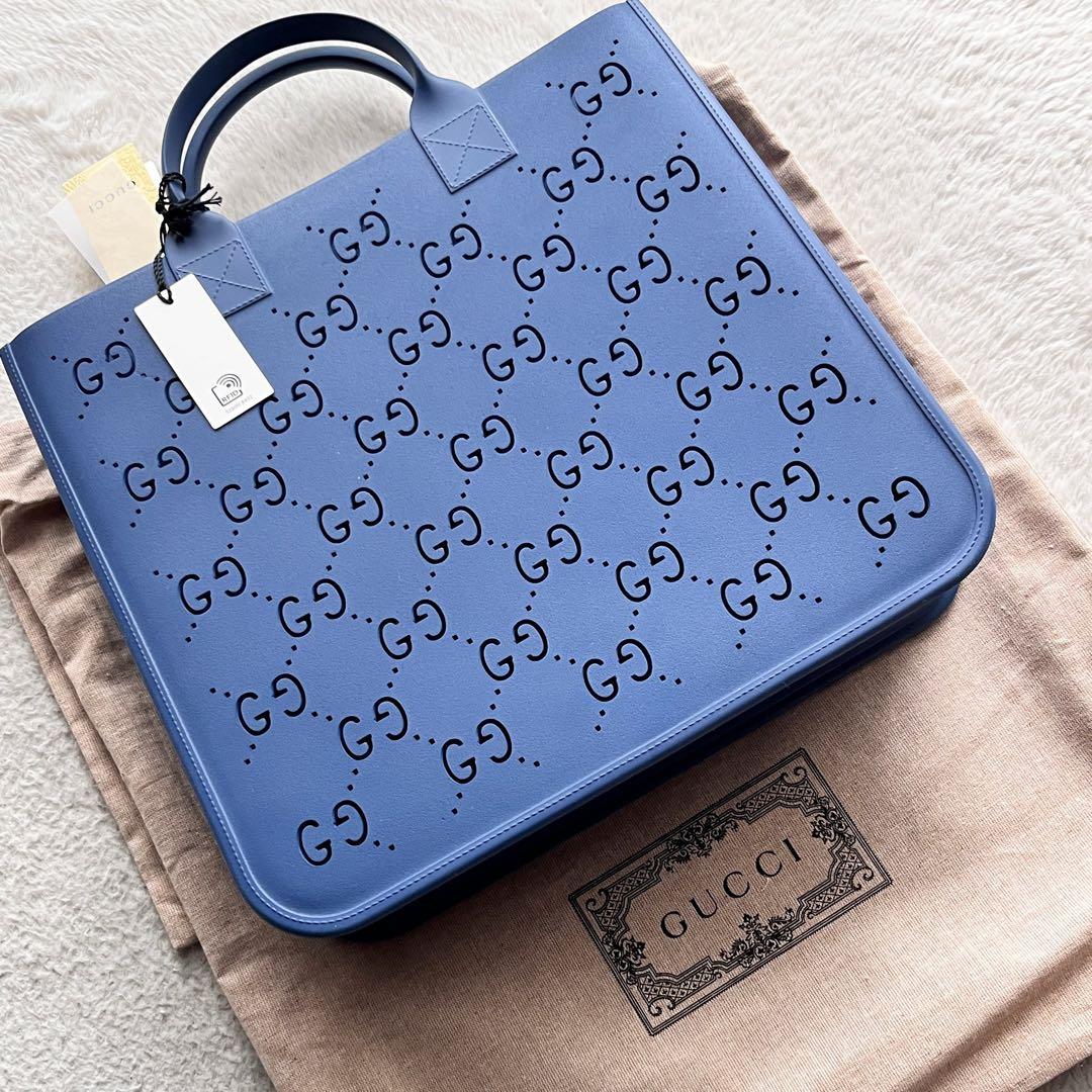 新品未使用✨GUCCI グッチ チルドレンズ GGラバー トートバッグ - メルカリ
