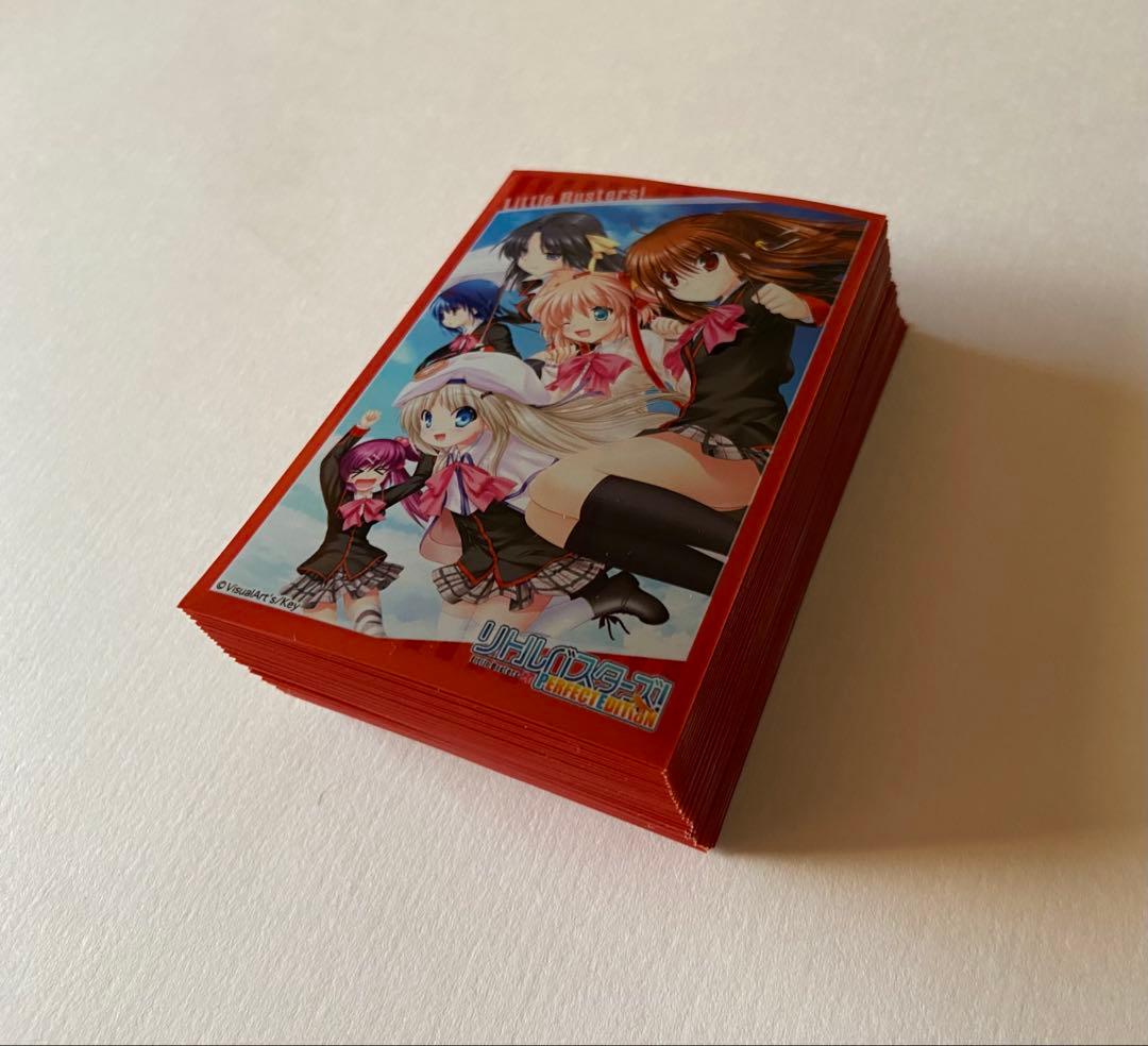 キャラクタースリーブコレクション・ミニ リトルバスターズ! 60枚