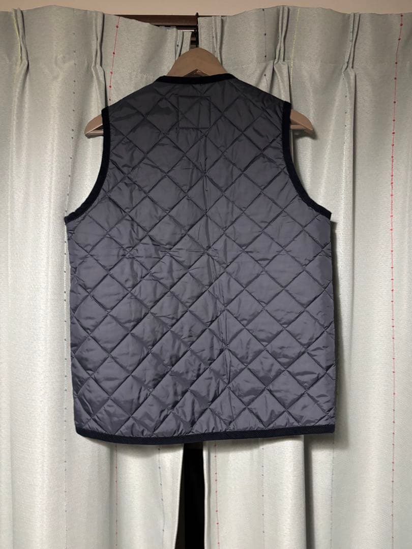 LAVENHAM ラベンハム メンズ ダウンベスト ネイビー Sサイズ