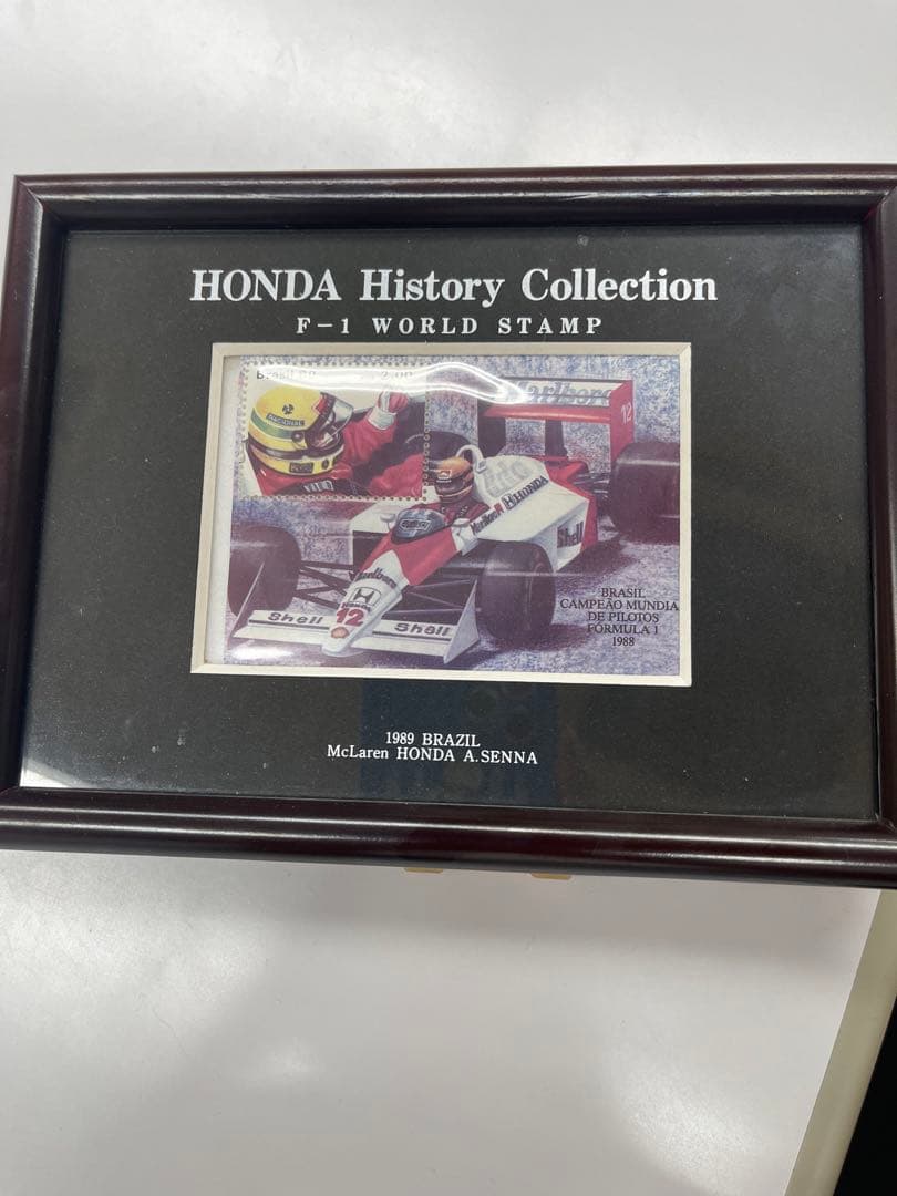 セナ　HONDA ホンダ　切手