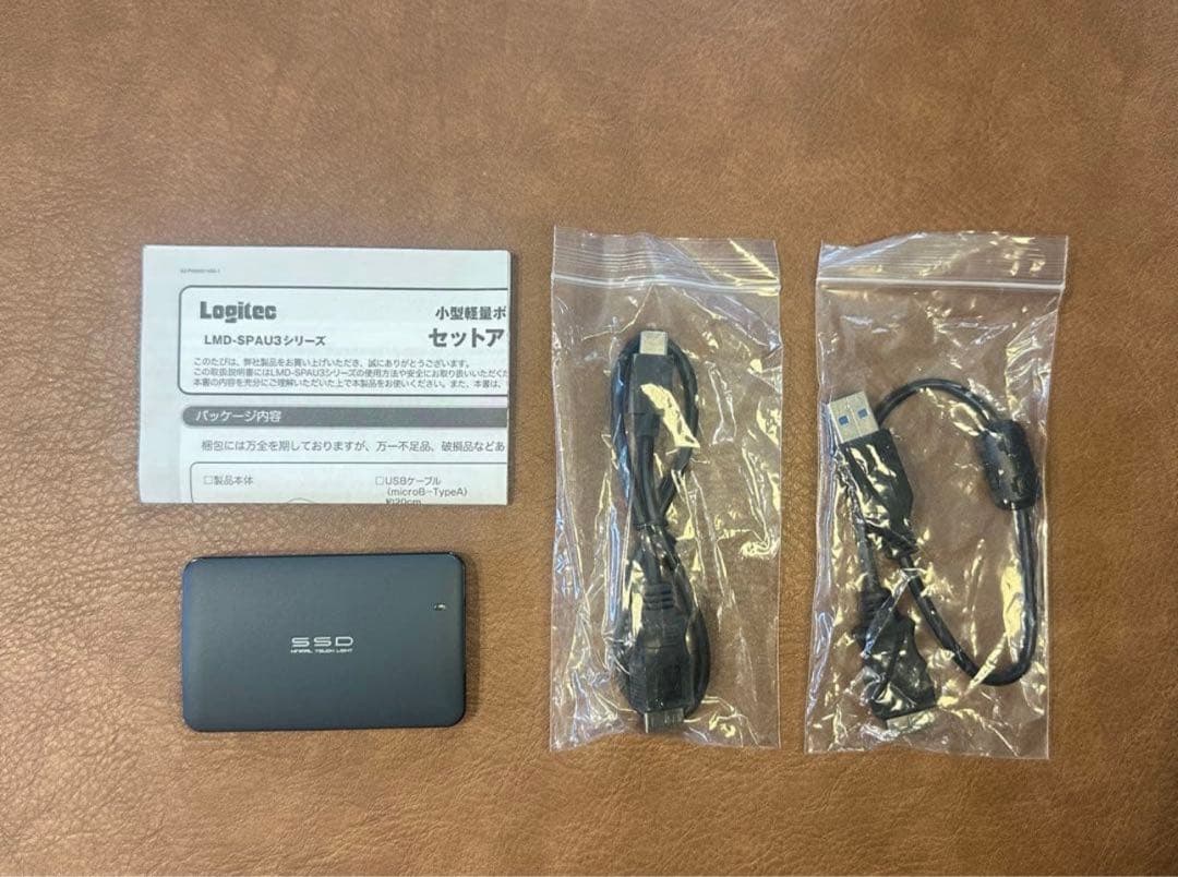 【でんこ】ロジテック 外付けポータブルSSD 960GB USB-A