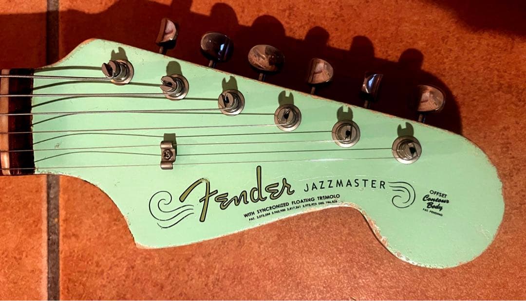 fender JAPAN JAZZMASTER サーフグリーン レリック - メルカリ