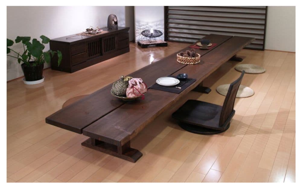 杉ロングテーブル cedar-long-table