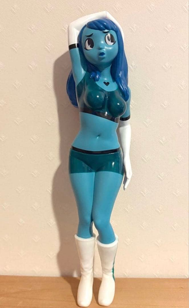 ステッカー付 KENTOO Racing Girls ソフビ フィギュア