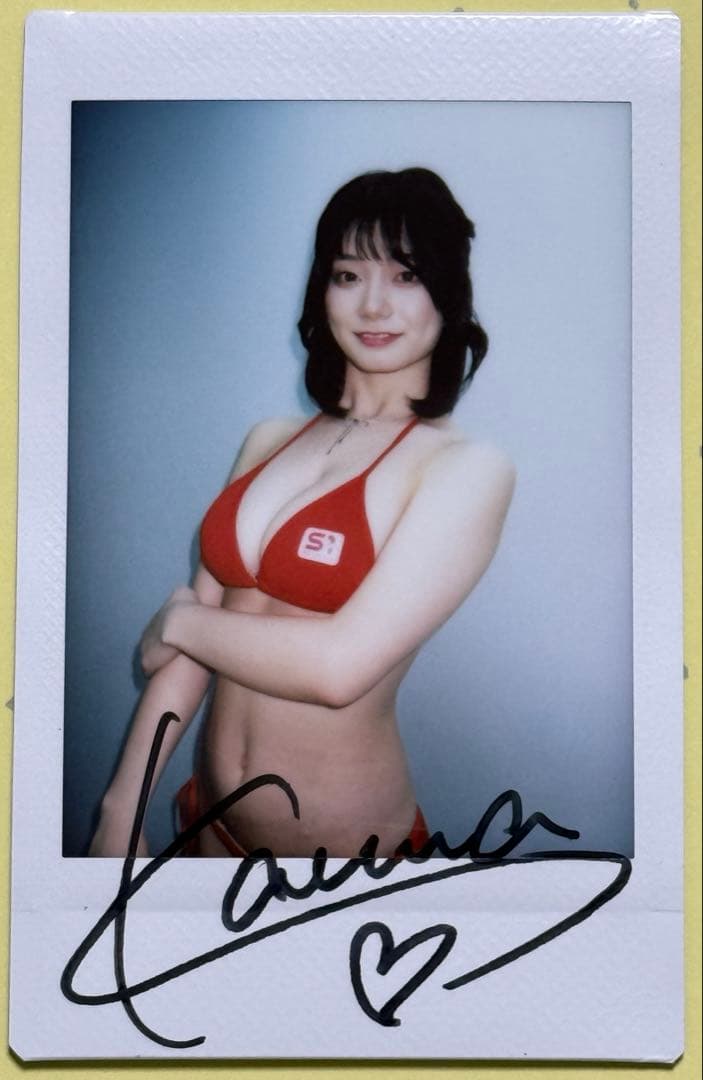 瀬戸環奈 サイン入りチェキ S1水着 - メルカリ