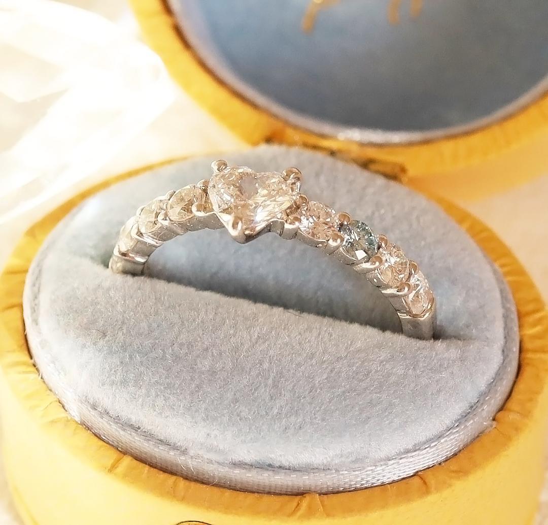 セイレーンアズーロ アエリーノ 0.44ct ハート