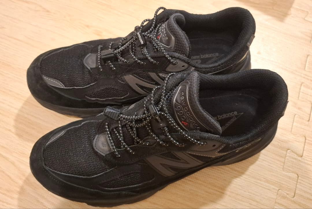 【美品】ニューバランス U990 BB6 V6トリプルブラック 28.5cm