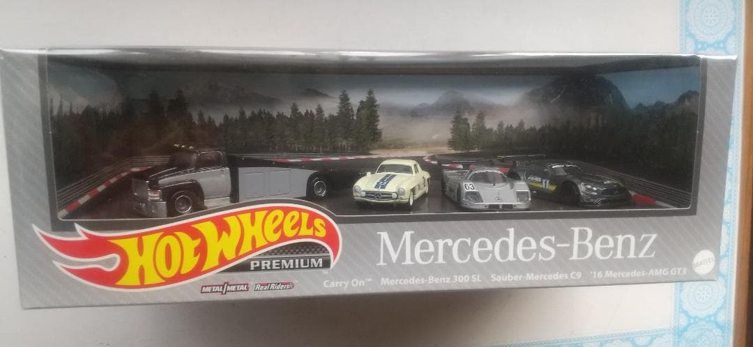 Hot Wheels Mercedes-Benz 4台セット【新品】