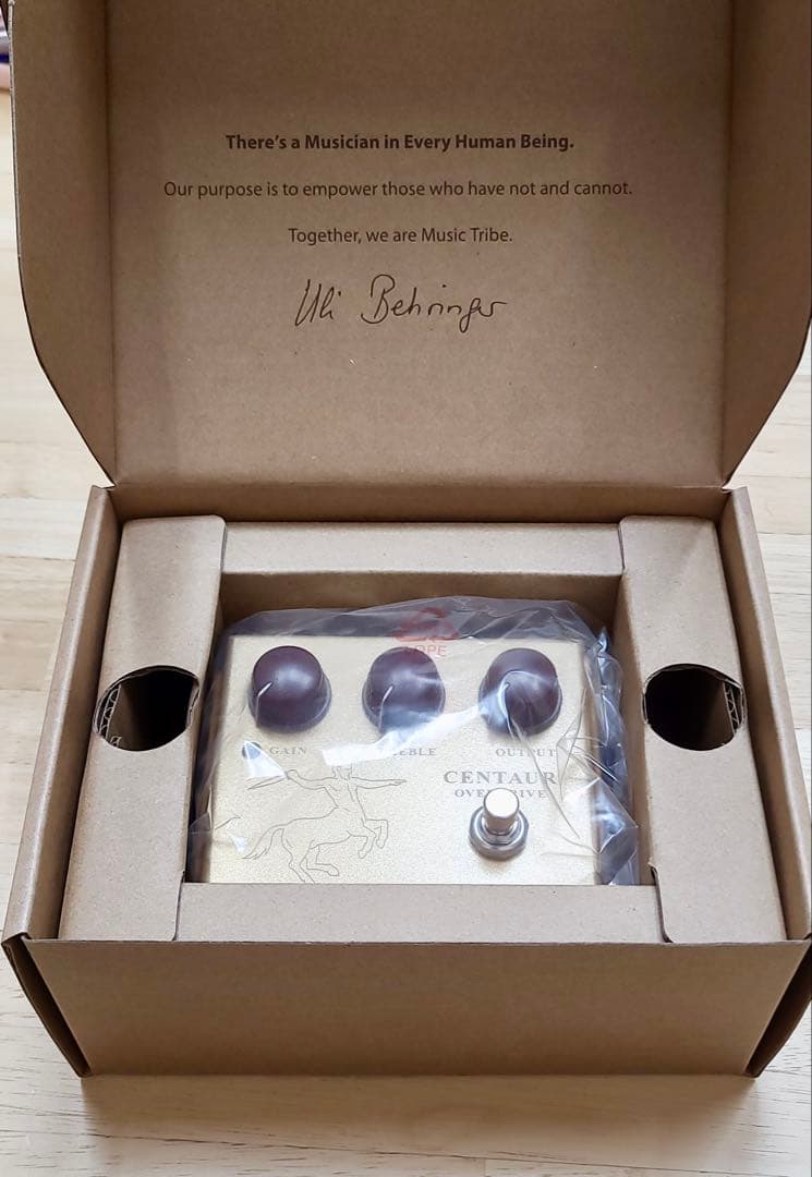 旧デザイン CENTAUR OVERDRIVE BEHRINGER ケンタウルス