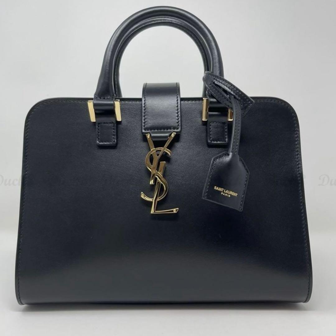 SAINT LAURENT ベイビーカバス　ハンドバッグ