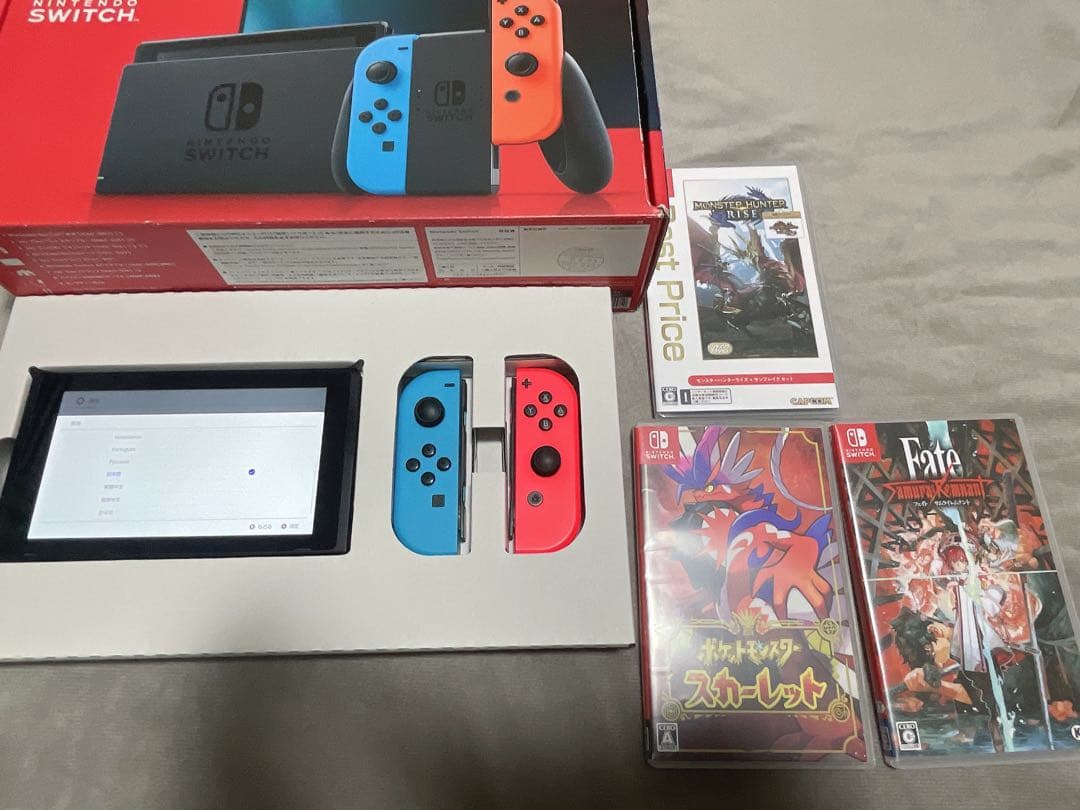 Nintendo Switch ネオンブルー/ネオンレッド 本体 ゲームソフト 任天堂 Nintendo Switch Joy-Con（L）ネオンブルー/（R）ネオンレッド