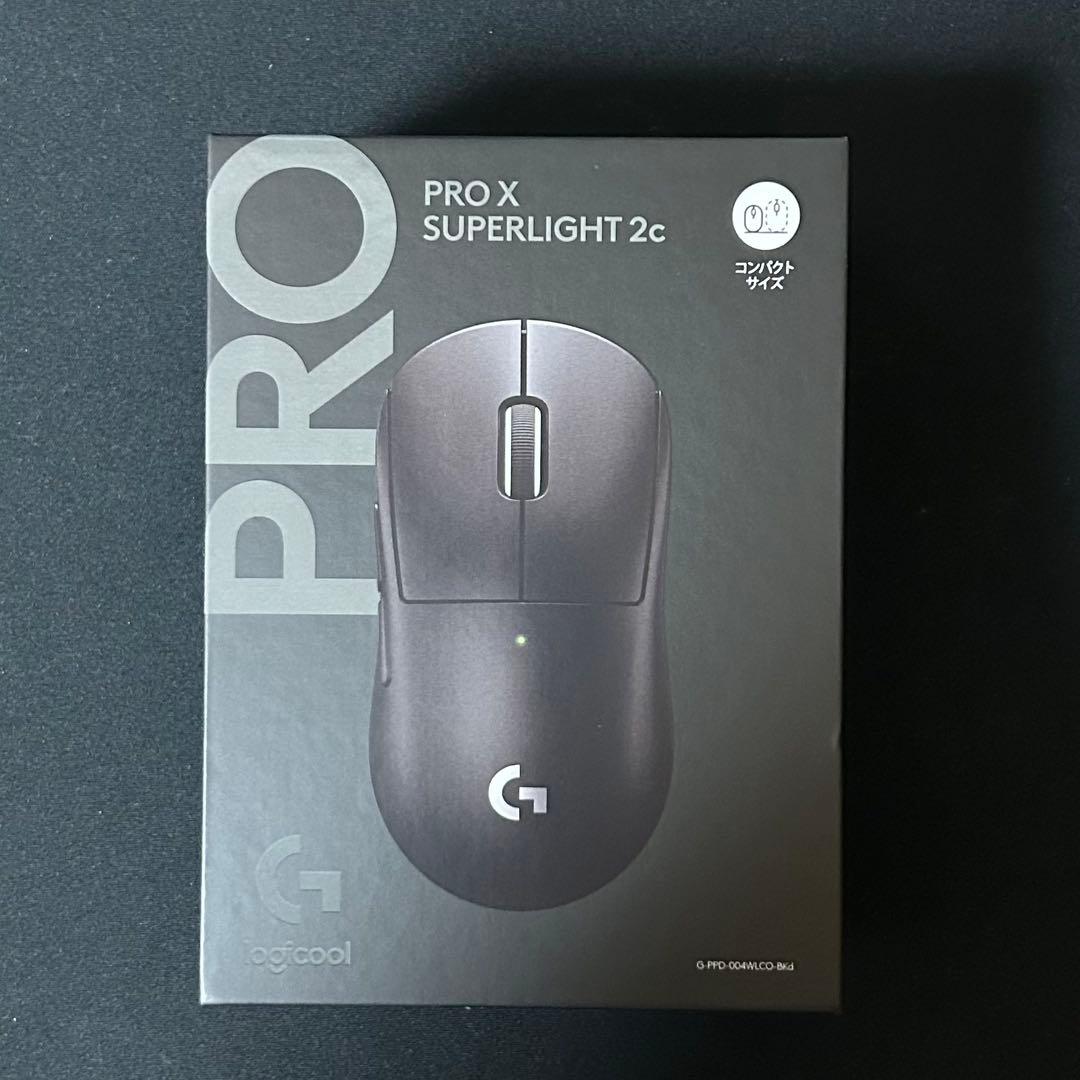 Logicool G PRO X SUPERLIGHT2c ブラック