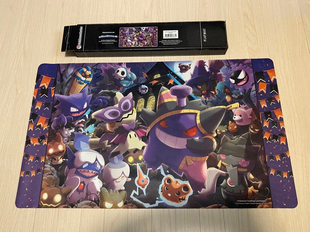 ポケカ ハロウィン プレイマット 海外 ゲンガー ミミッキュ - メルカリ