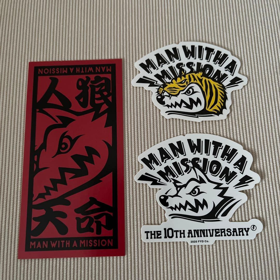 MAN WITH A MISSION マンウィズ ステッカー - メルカリ