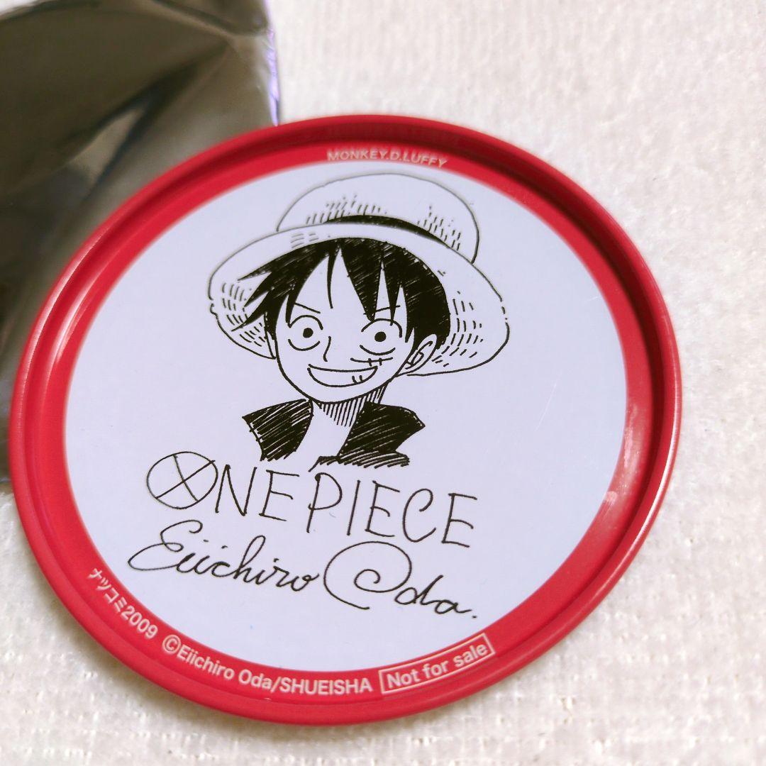 ワンピース プレミアム缶コースター ルフィ集英社ナツコミ2009