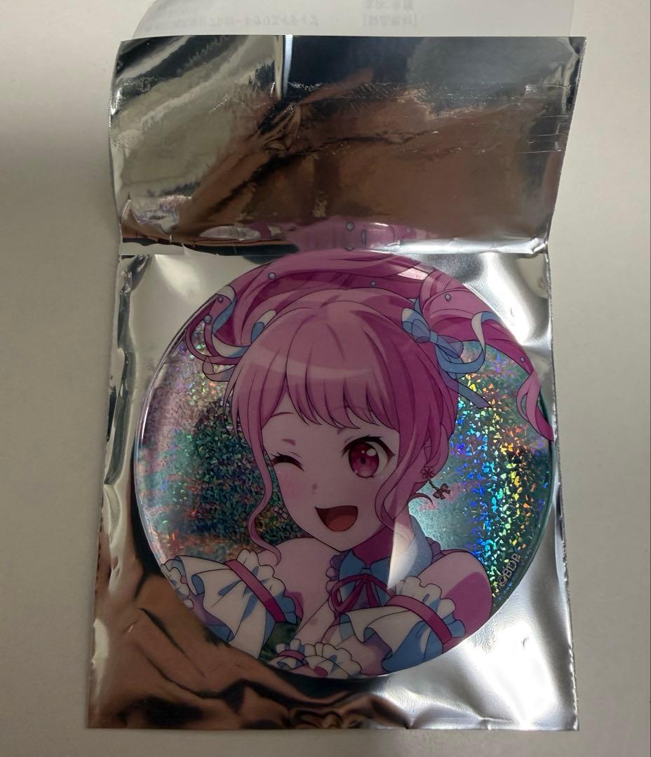 バンドリ 10th 丸山彩 ホログラム缶バッジ - メルカリ