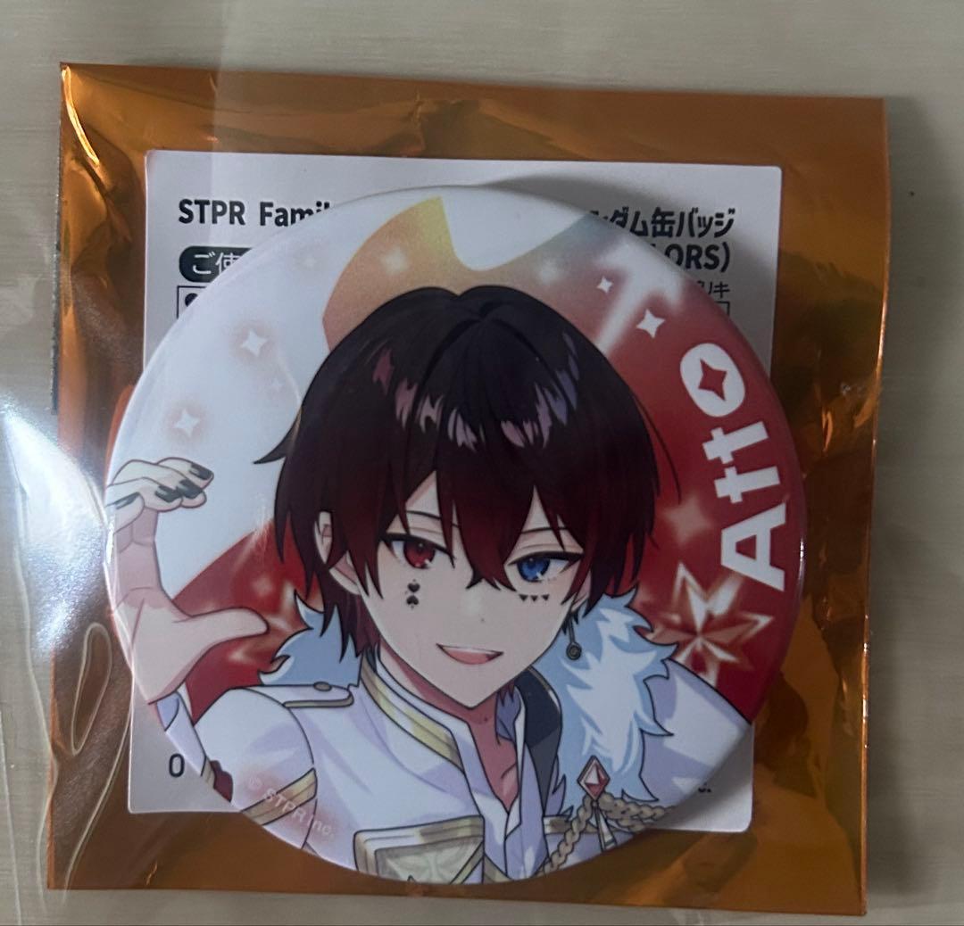 STPR すとふぇす2026 あっとくん 缶バッジ アンプ アンプタック